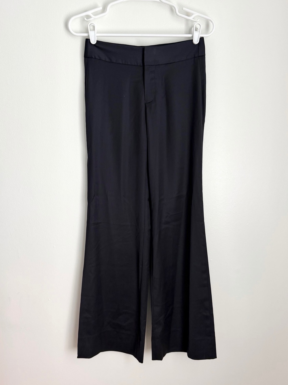Dark Navy Blue AYR All Year Round Satin Dress Pants Size 2